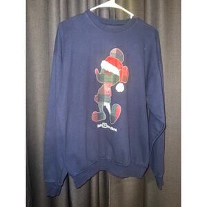 Ugly Christmas Sweater Sweatshirt Disney Xmas Large